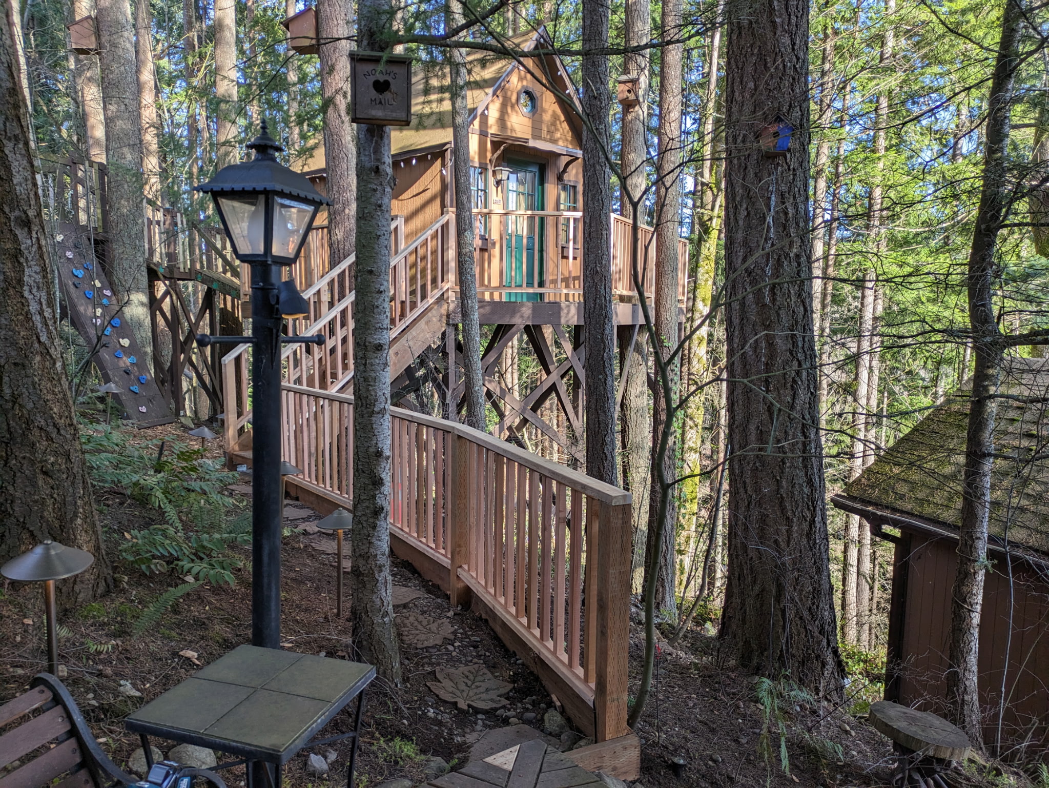 Custom Treehouse & Deck Build